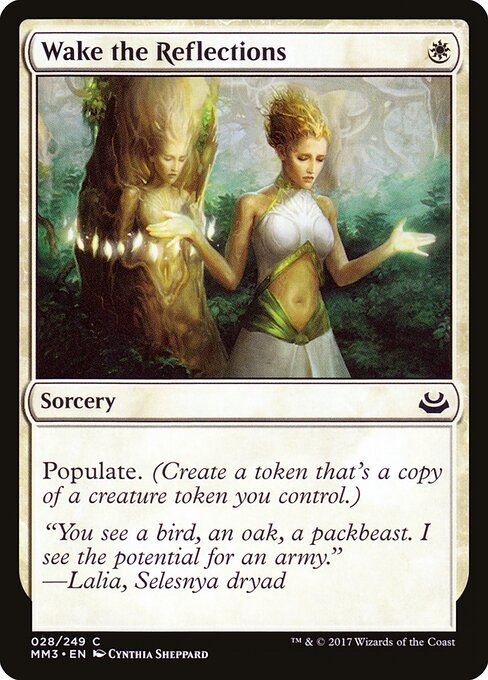 Wake the Reflections card from MM3 #28