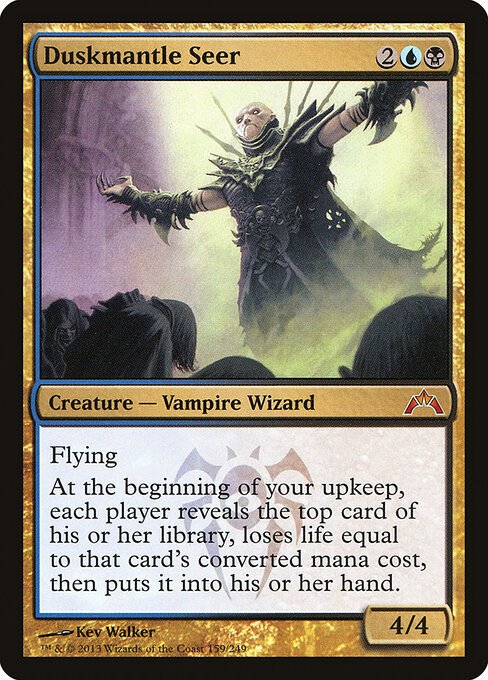 Duskmantle Seer card from GTC #159