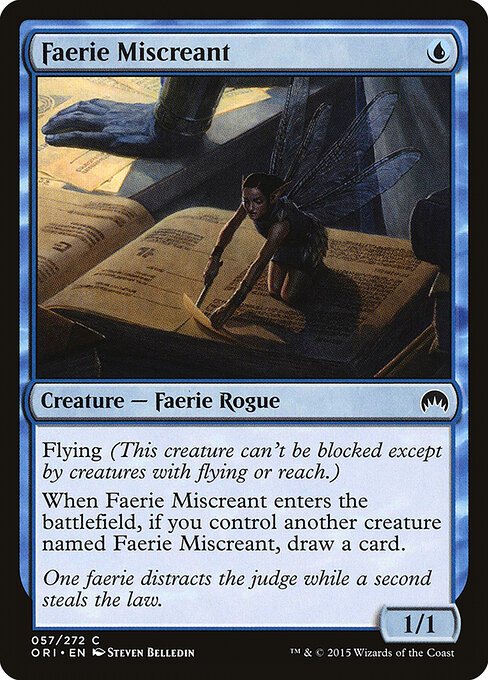 Faerie Miscreant card from ORI #57