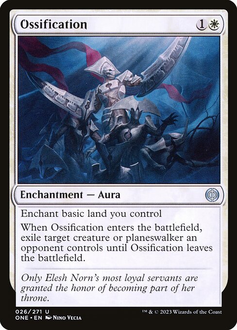 Ossification card from ONE #26