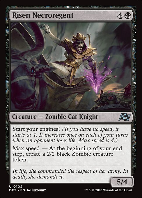Risen Necroregent card from DFT #102