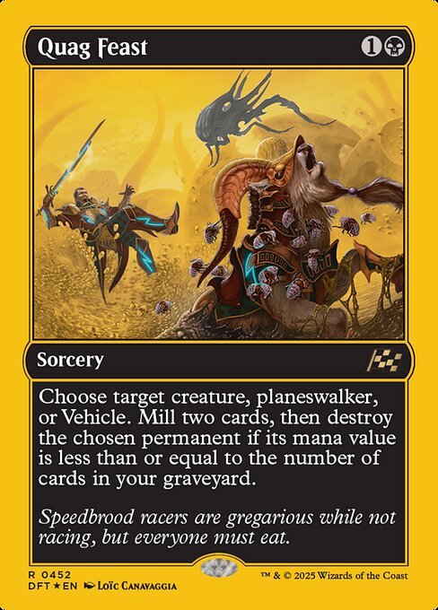 Quag Feast card from DFT #452