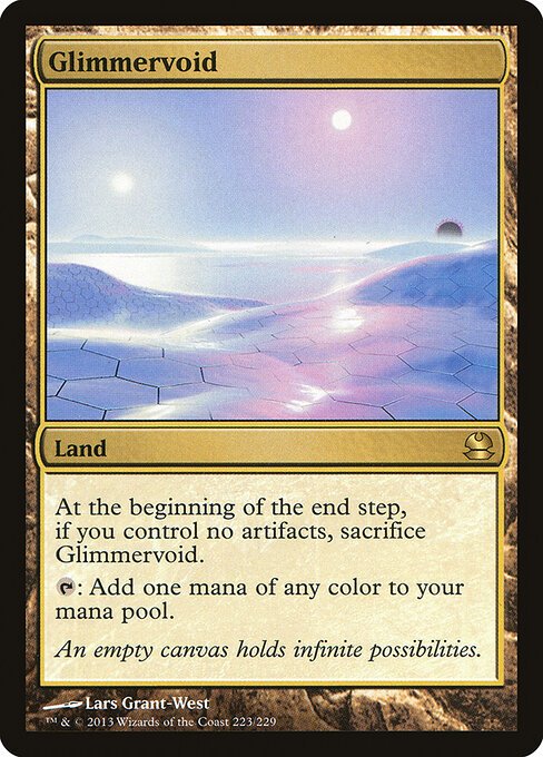 Glimmervoid card from MMA #223