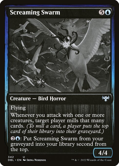 Screaming Swarm card from DBL #342