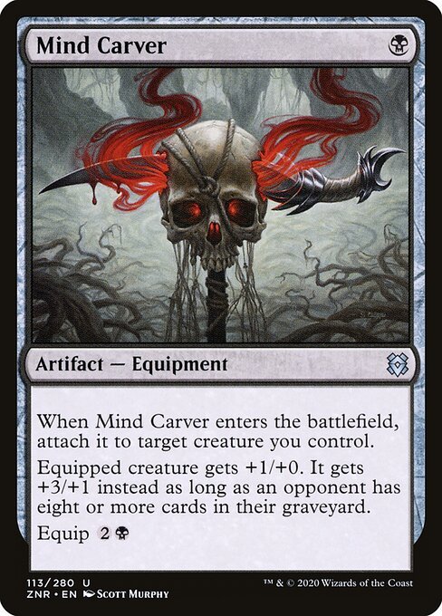 Mind Carver card from ZNR #113