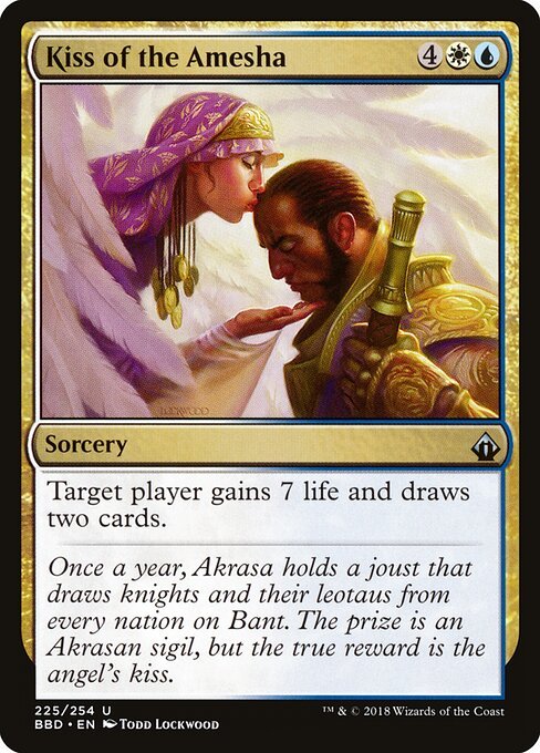 Kiss of the Amesha card from BBD #225