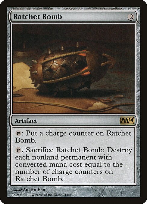 Ratchet Bomb card from M14 #215