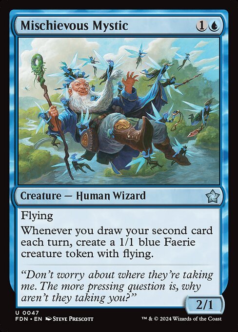Mischievous Mystic card from FDN #47