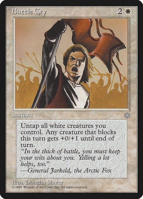 Battle Cry card from ICE #product-4602