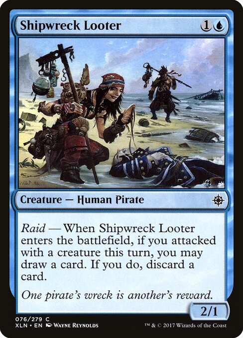 Shipwreck Looter card from XLN #76