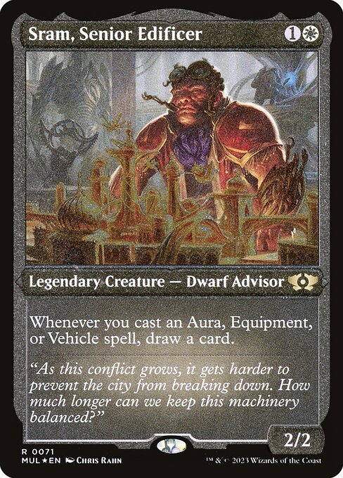 Sram, Senior Edificer card from MUL #71