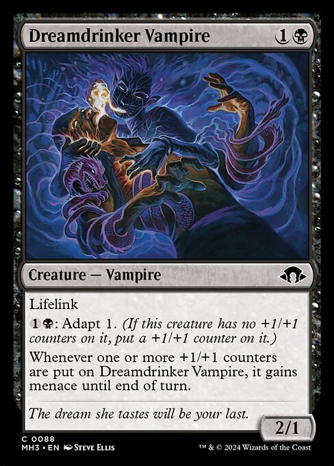 Dreamdrinker Vampire card from MH3 #88