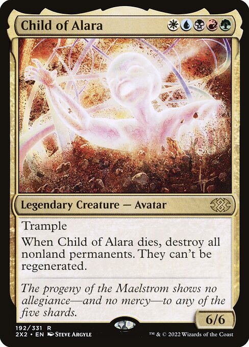 Child of Alara card from 2X2 #192