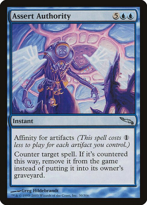 Assert Authority card from MRD #30