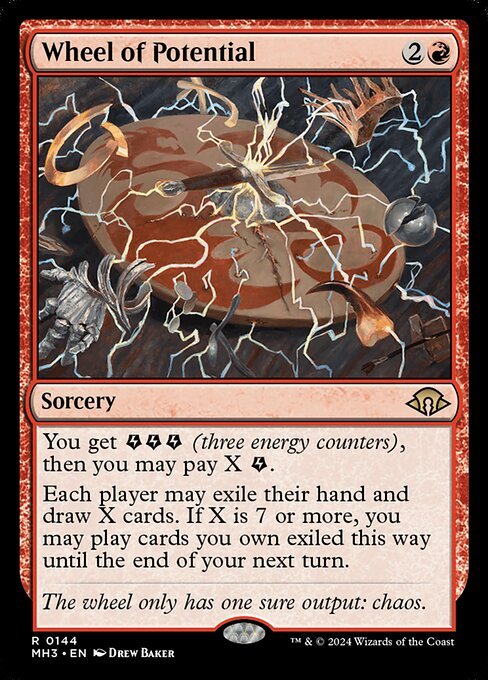 Wheel of Potential card from MH3 #144
