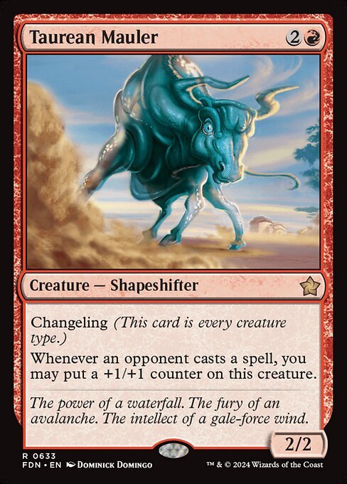 Taurean Mauler card from FDN #633