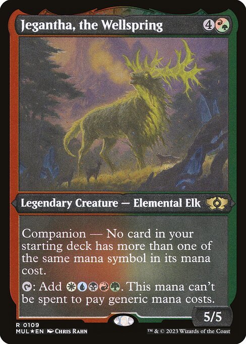 Jegantha, the Wellspring card from MUL #109