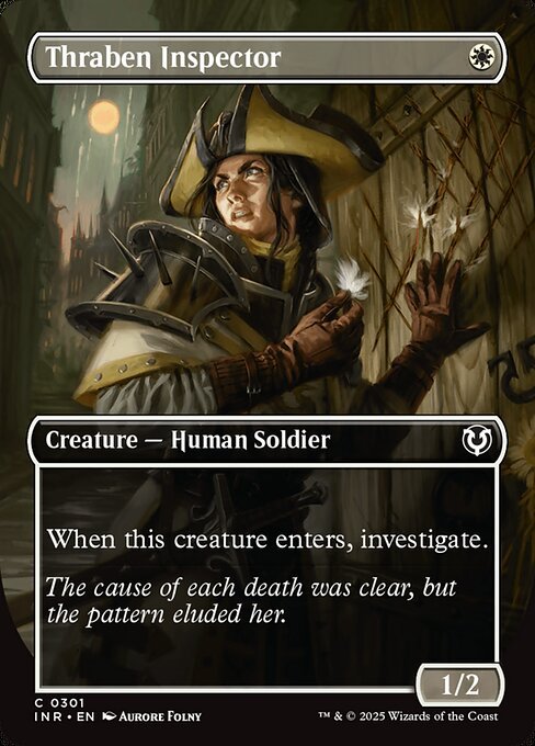 Thraben Inspector card from INR #301