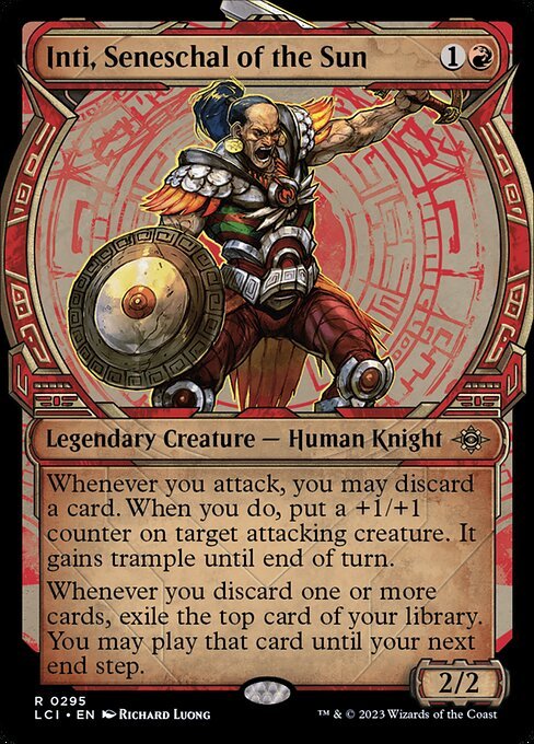 Inti, Seneschal of the Sun card from LCI #295
