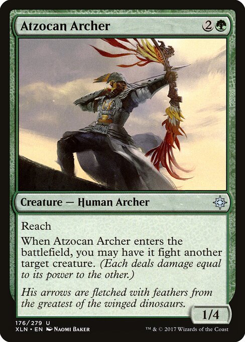 Atzocan Archer card from XLN #176