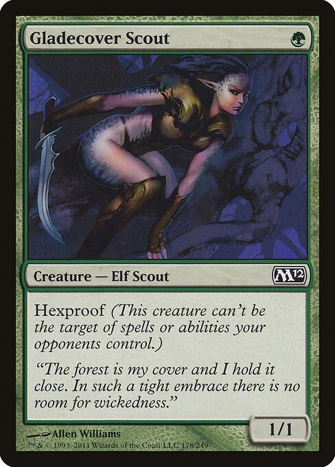 Gladecover Scout card from M12 #178