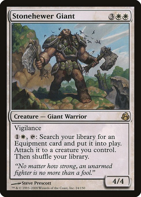 Stonehewer Giant card from MOR #24