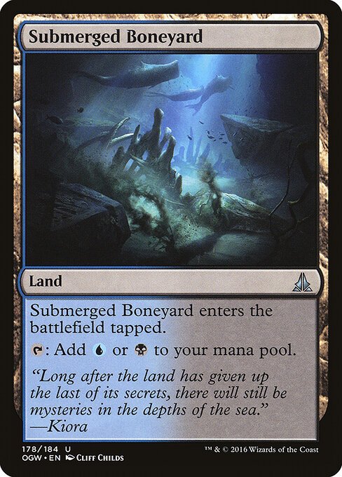 Submerged Boneyard card from OGW #178