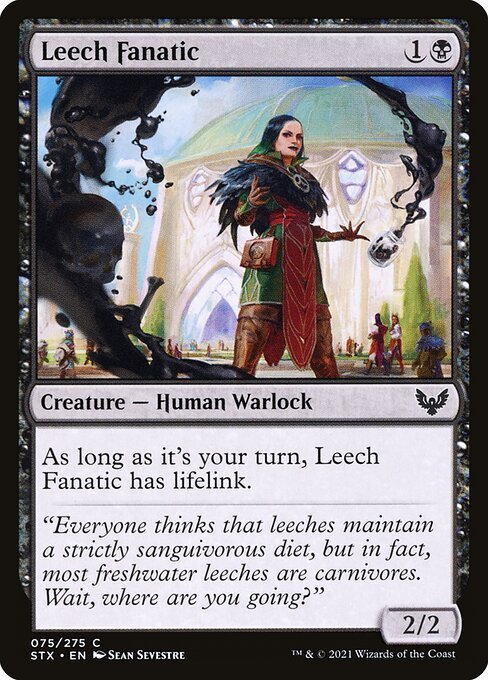 Leech Fanatic card from STX #75