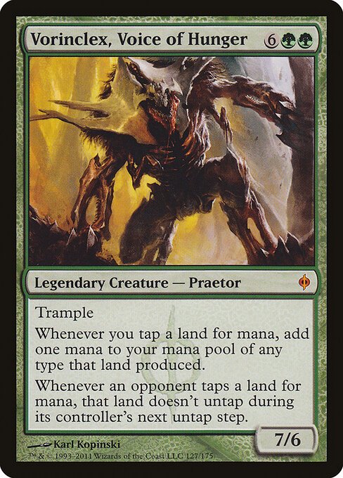 Vorinclex, Voice of Hunger card from NPH #127
