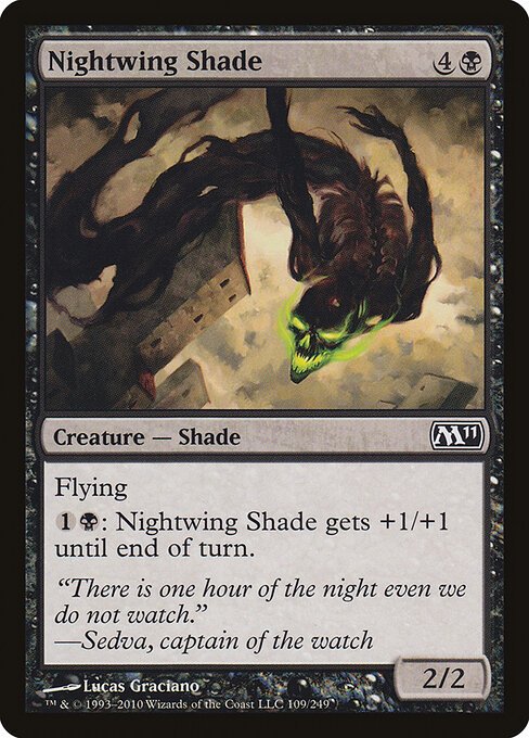 Nightwing Shade card from M11 #109