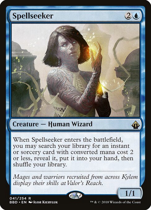 Spellseeker card from BBD #41