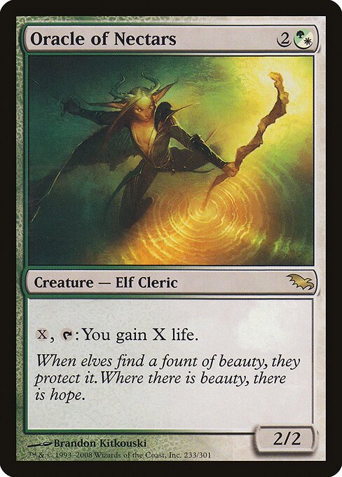 Oracle of Nectars card from SHM #233