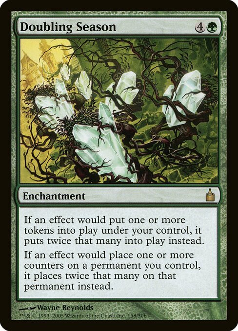 Doubling Season card from RAV #158