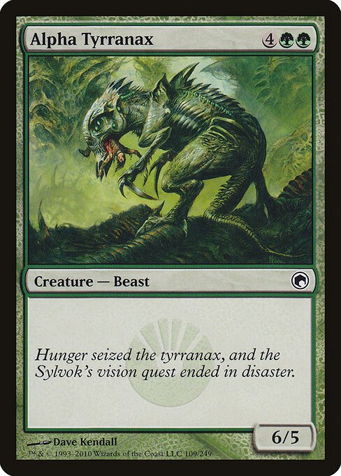 Alpha Tyrranax card from SOM #109