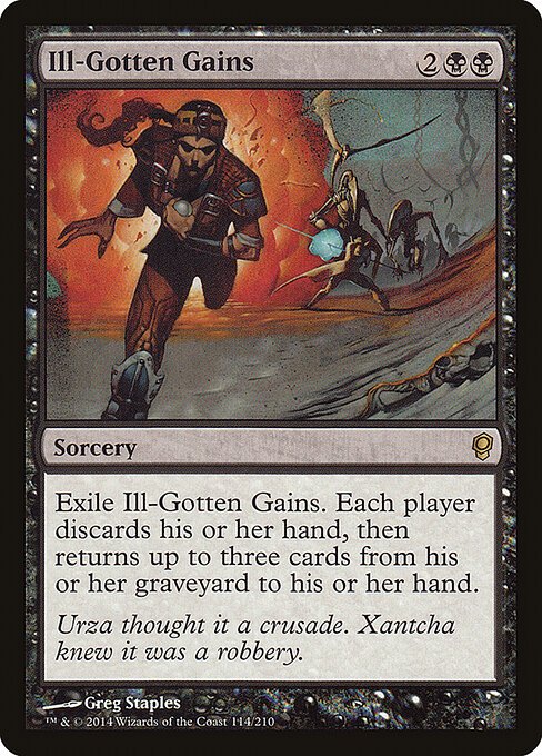Ill-Gotten Gains card from CNS #114