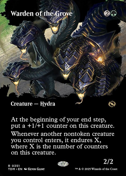 Warden of the Grove card from TDM #351