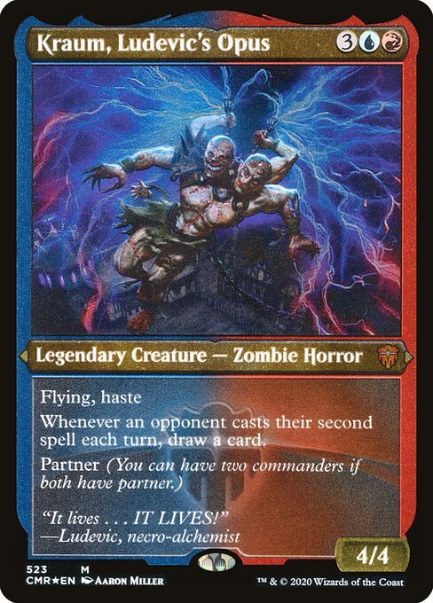 Kraum, Ludevic's Opus card from CMR #523
