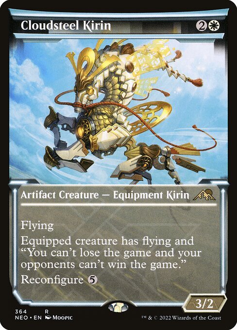 Cloudsteel Kirin card from NEO #364