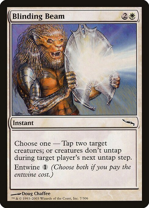 Blinding Beam card from MRD #7