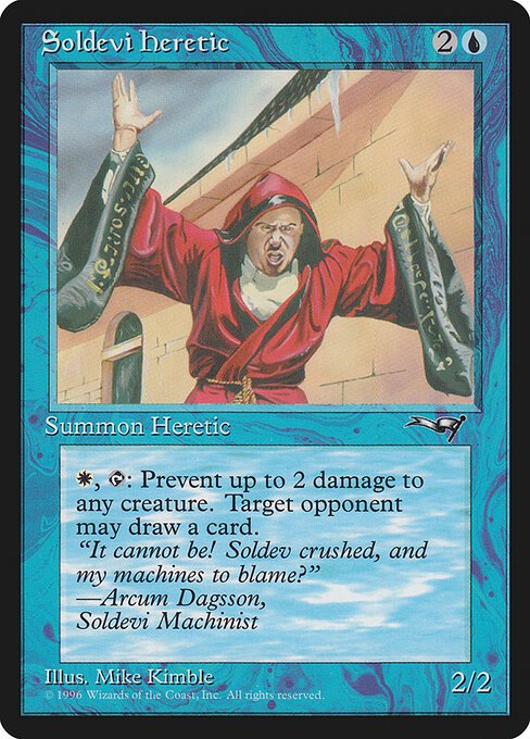 Soldevi Heretic card from ALL #50