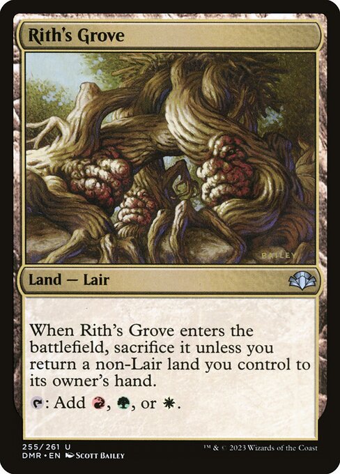 Rith's Grove card from DMR #255