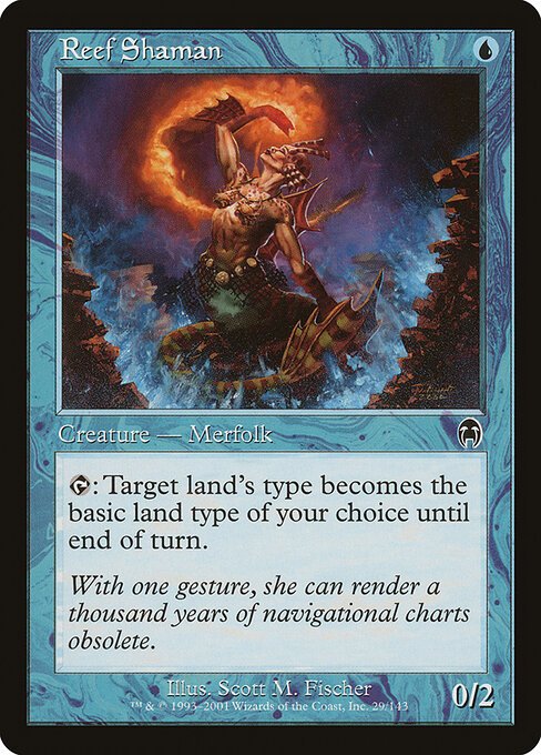 Reef Shaman card from APC #29