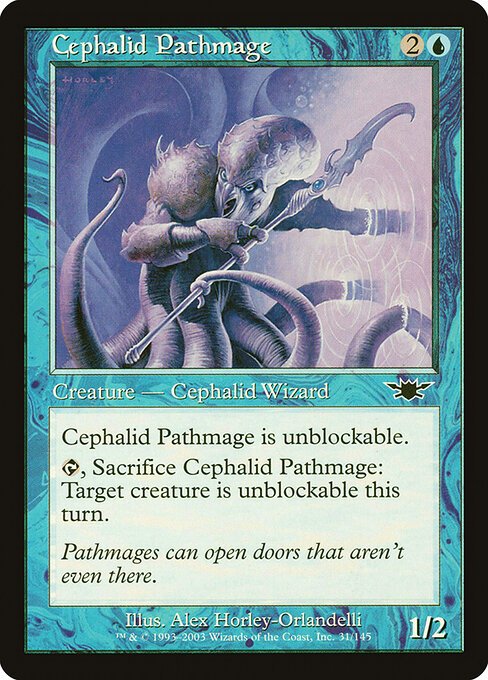 Cephalid Pathmage card from LGN #31