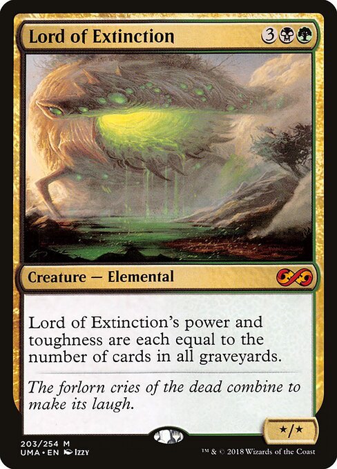 Lord of Extinction card from UMA #203