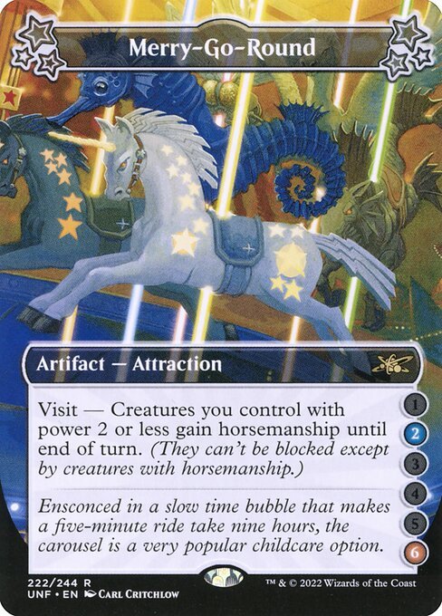 Merry-Go-Round card from UNF #222