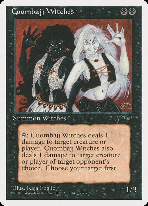 Cuombajj Witches card from CHR #product-3380