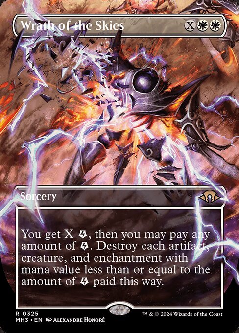 Wrath of the Skies card from MH3 #325
