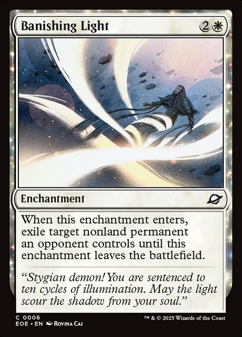 Banishing Light card from EOE #6