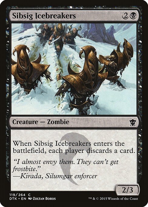 Sibsig Icebreakers card from DTK #119
