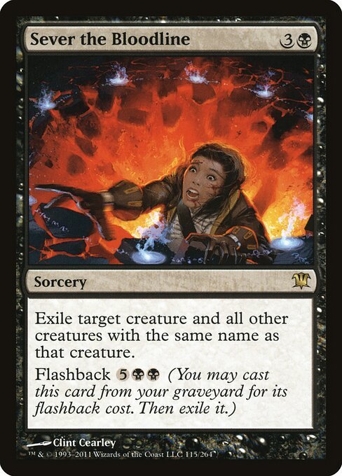 Sever the Bloodline card from ISD #115